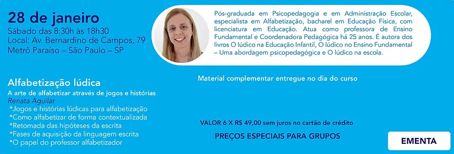 Curso Alfabetização Matemática na Educação Infantil e no Fundamental 1 (teste 6)